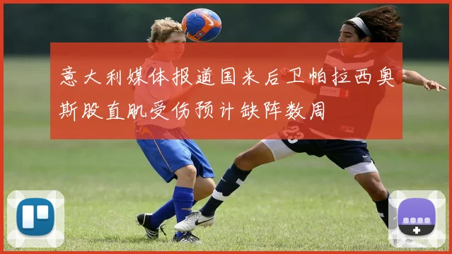 意大利媒体报道国米后卫帕拉西奥斯股直肌受伤预计缺阵数周