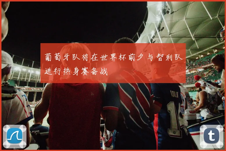 葡萄牙队将在世界杯前夕与智利队进行热身赛备战
